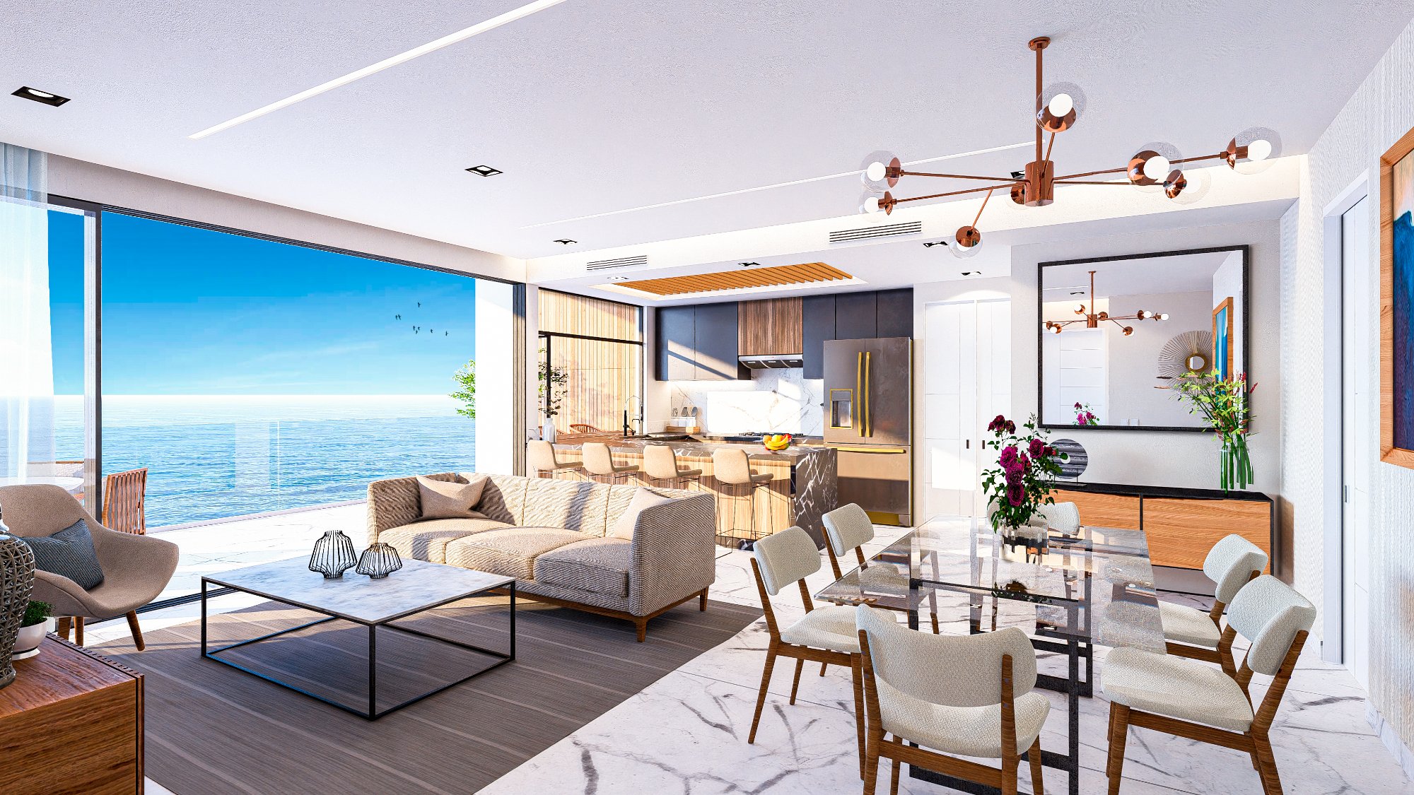 Model 2K - Open Plan Living